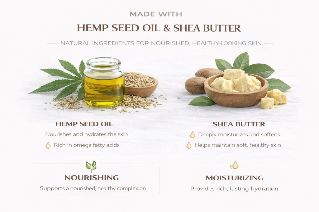 Hemp Seed Shea Butter Bar Soap – Nourishing Cleanse