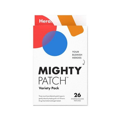 Hero Cosmetics Mighty Patch Variety Acne Pimple Patches 26ct - New