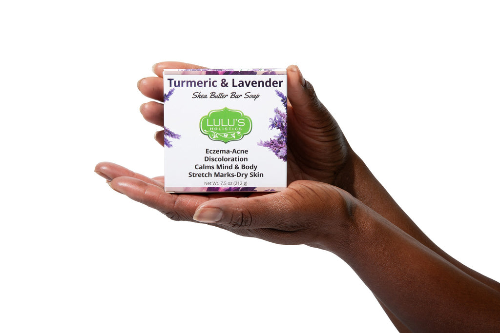 Turmeric & Lavender Shea Butter Bar Soap – Calming Brightening Cleanse