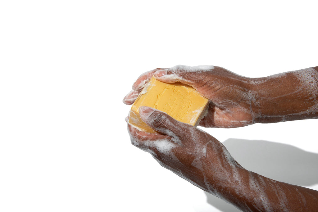 Turmeric & Lavender Shea Butter Bar Soap – Calming Brightening Cleanse