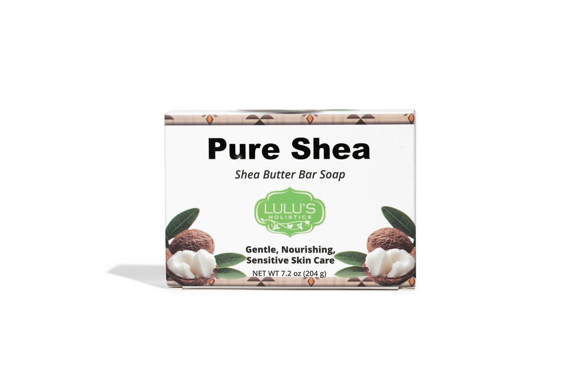 Pure Shea Butter Bar Soap – Fragrance-Free, Gentle & Moisturizing